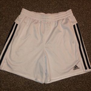 White Adidas Shorts